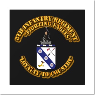 COA - 8th Infantry Regiment Posters and Art